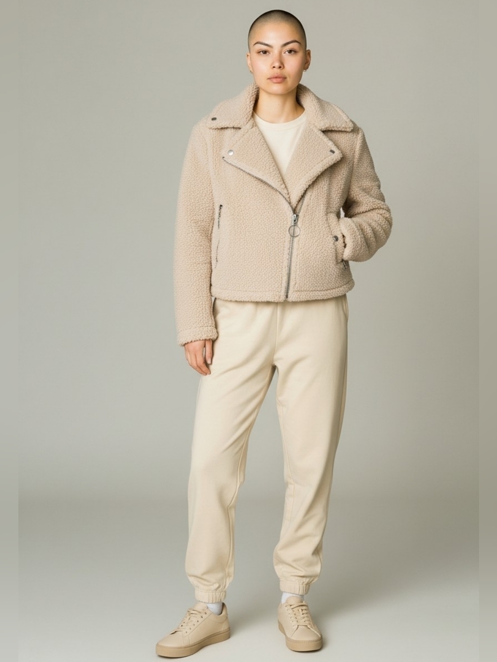"Like NEW" ReVamped Fleece Shepra Jacket